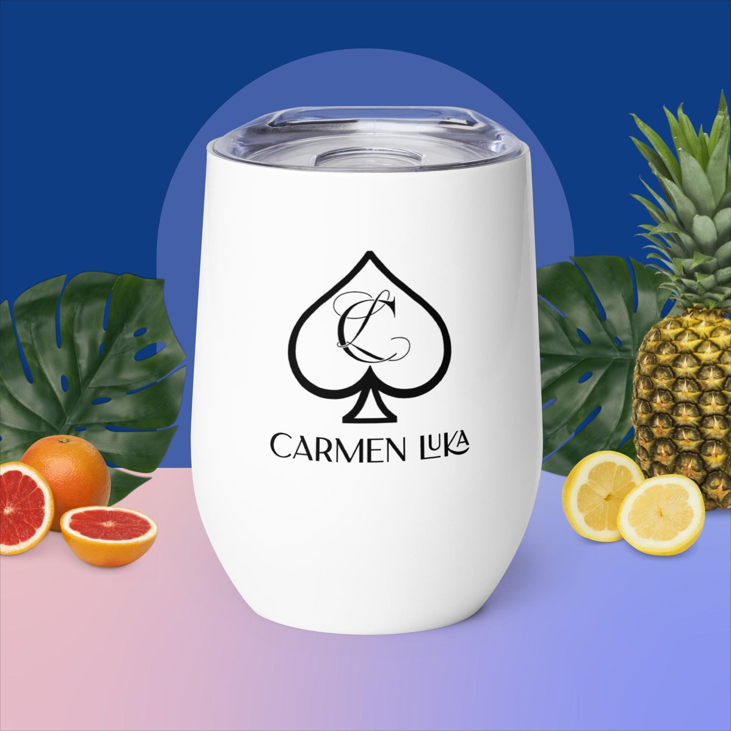 Carmen Luka Wine tumbler